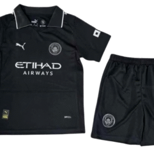 Camiseta Manchester City 25-26 2da Niños