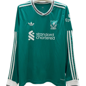 Camiseta Liverpool 25-26 3ra Manga Larga