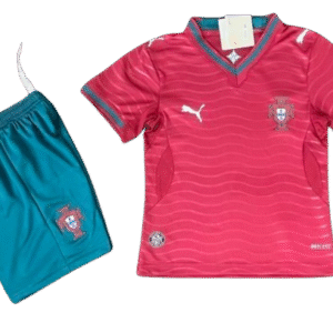 Camiseta Portugal Mundial 2026 Niños