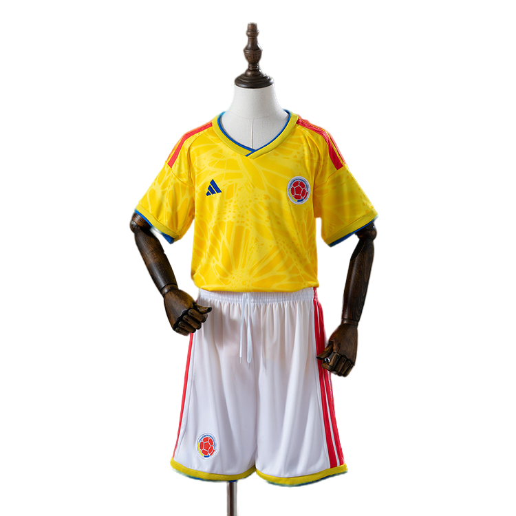 Camiseta Colombia Mundial 2026 Niños