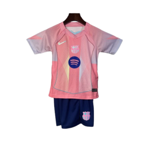Camiseta Barcelona Rosada Especial Niños