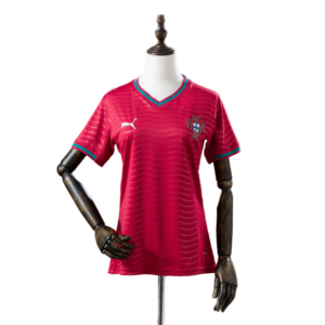 Camiseta Portugal Mundial 2026 Mujer