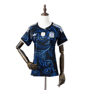 Camiseta Negra Argentina Mundial 2026 Mujer