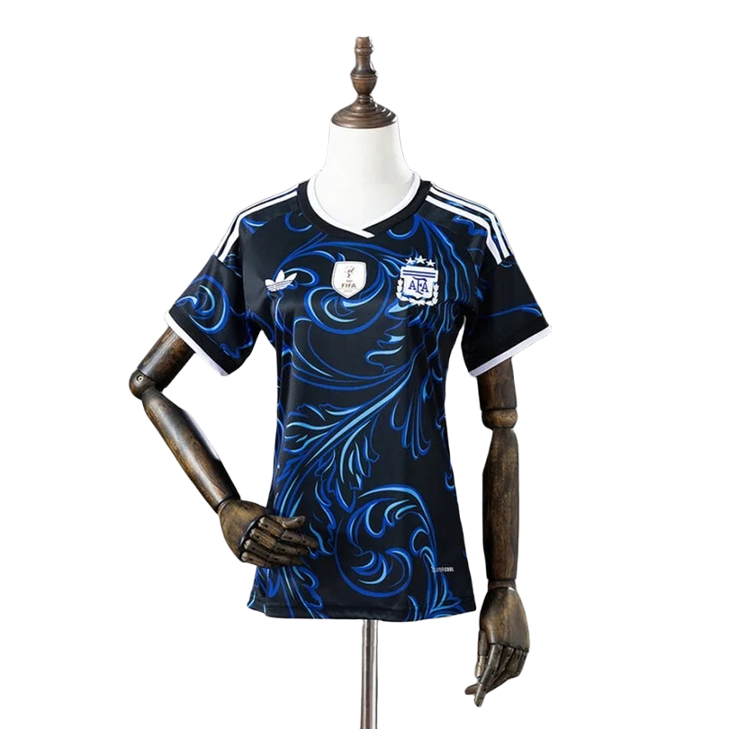 Argentinamujer 20262 Camiseta Negra Argentina Mundial 2026 Mujer