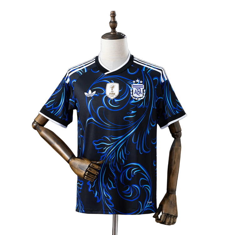 argentina_visitante_20262 Camiseta Negra Argentina Mundial 2026