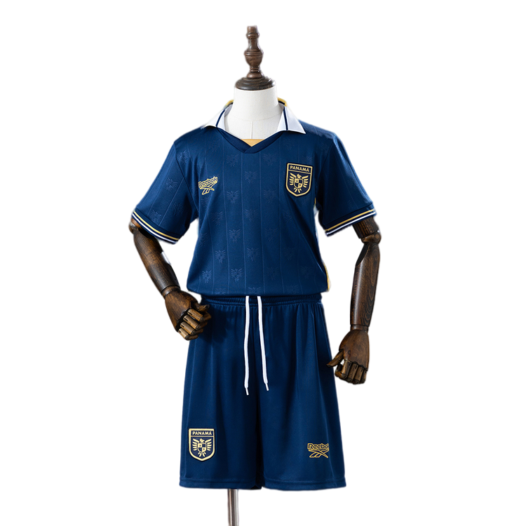 Camiseta Panamá Azul Mundial 2026 Niños