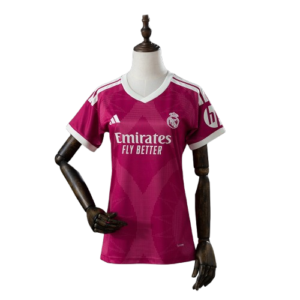 Camiseta Real Madrid 26-27 Rosada 3ra Mujer