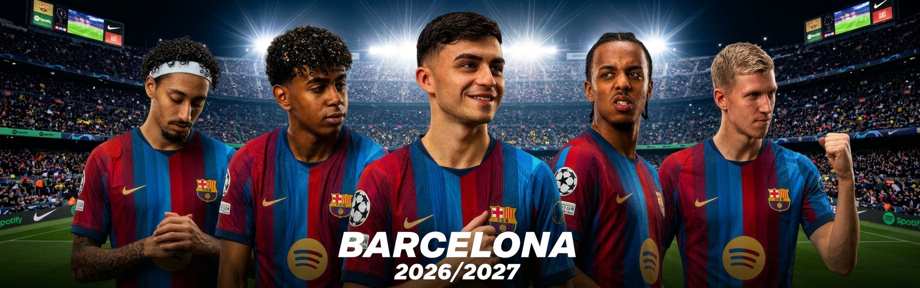 Camisetas Barcelona temporada 26-27